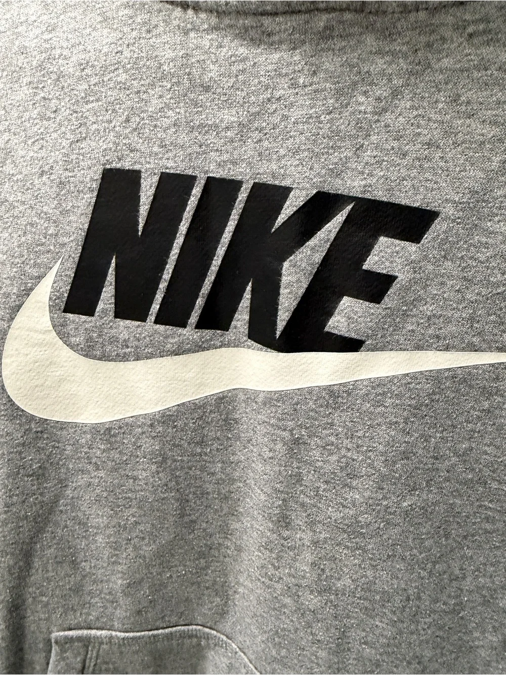 Nike Youth XL Hoodie Bundle Gray & Olive Pullover Sweatshirts 2-Pack